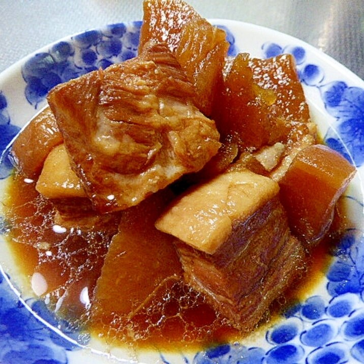 ★卵・乳不使用★　極上トロットロ♪簡単！豚の角煮♪